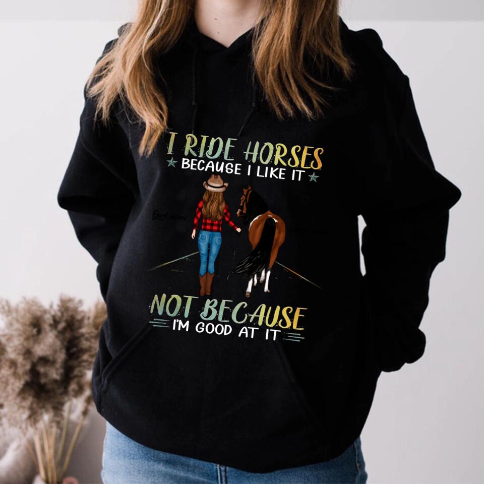 Personalized Horse Shirt, Horse Riding Shirts, Horse Rider Gift , Gifts For Horseback Riders , Horse Shirts For Women , Gifts For Horse Lovers