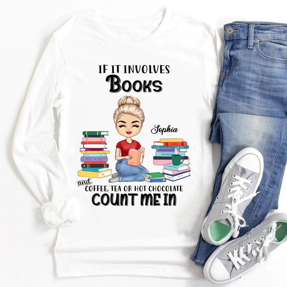 Book Shirt, Book Nerd Shirt, Black Women Bookish T Shirts, Custom T Shirt, Book Lover Shirt, Reading Gifts For Women