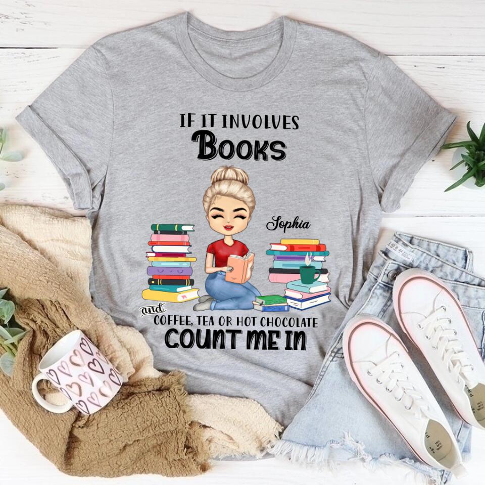 Book Shirt, Book Nerd Shirt, Black Women Bookish T Shirts, Custom T Shirt, Book Lover Shirt, Reading Gifts For Women