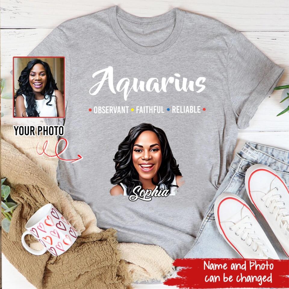 Custom Birthday Shirt, Aquarius T Shirt, Aquarius Birthday Shirt, Aquarius T Shirts For Ladies, Aquarius Queen T Shirt
