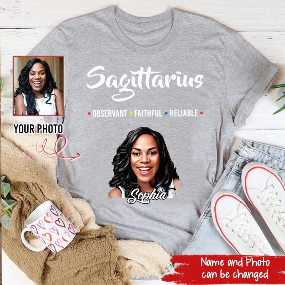 Custom Birthday Shirt, Sagittarius Zodiac T Shirt, Sagittarius Birthday Shirt, Sagittarius T Shirts For Ladies, Sagittarius Queen T Shirt