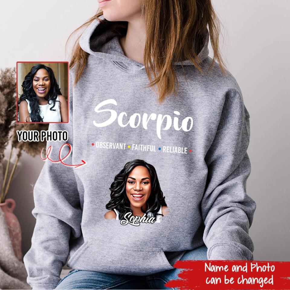 Custom Birthday Shirt, Scorpio Zodiac T Shirt, Scorpio Birthday Shirt, Scorpio T Shirts For Ladies, Scorpio Queen T Shirt