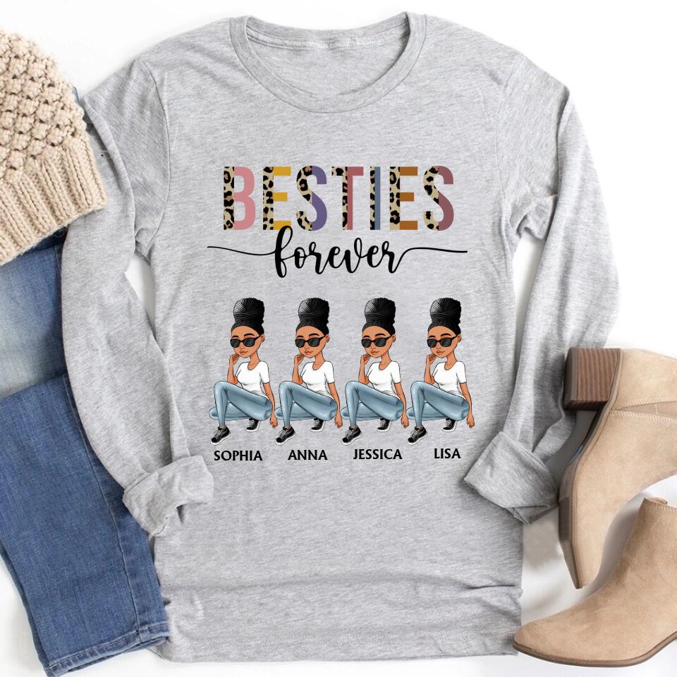 Personalized T Shirt, Sister Shirt, Gifts For Best Friends, Best Friend Shirts, Big Sister Shirt, Friend Shirt, Friends T Shirt Women