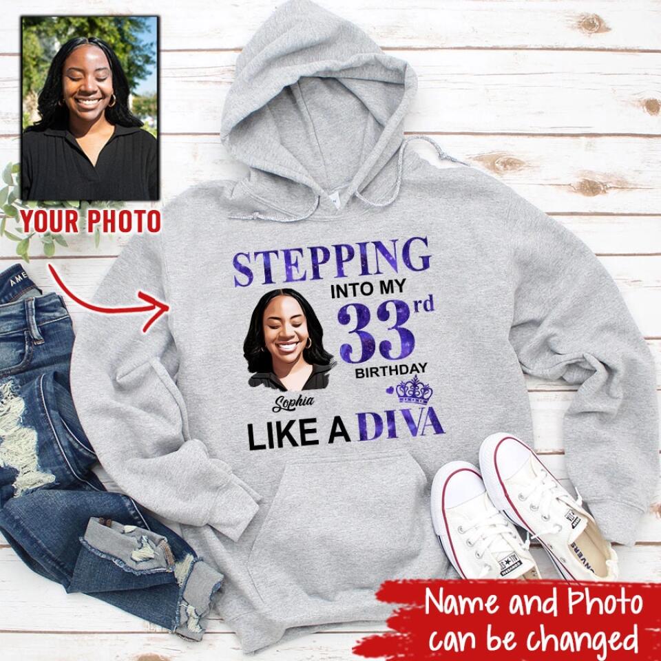 33rd Birthday Shirts, Custom Birthday Shirts, Turning 33 Shirt, Gifts For Women Turning 33, 33 And Fabulous Shirt, 1990 Shirt, 33rd Birthday Shirts For Her