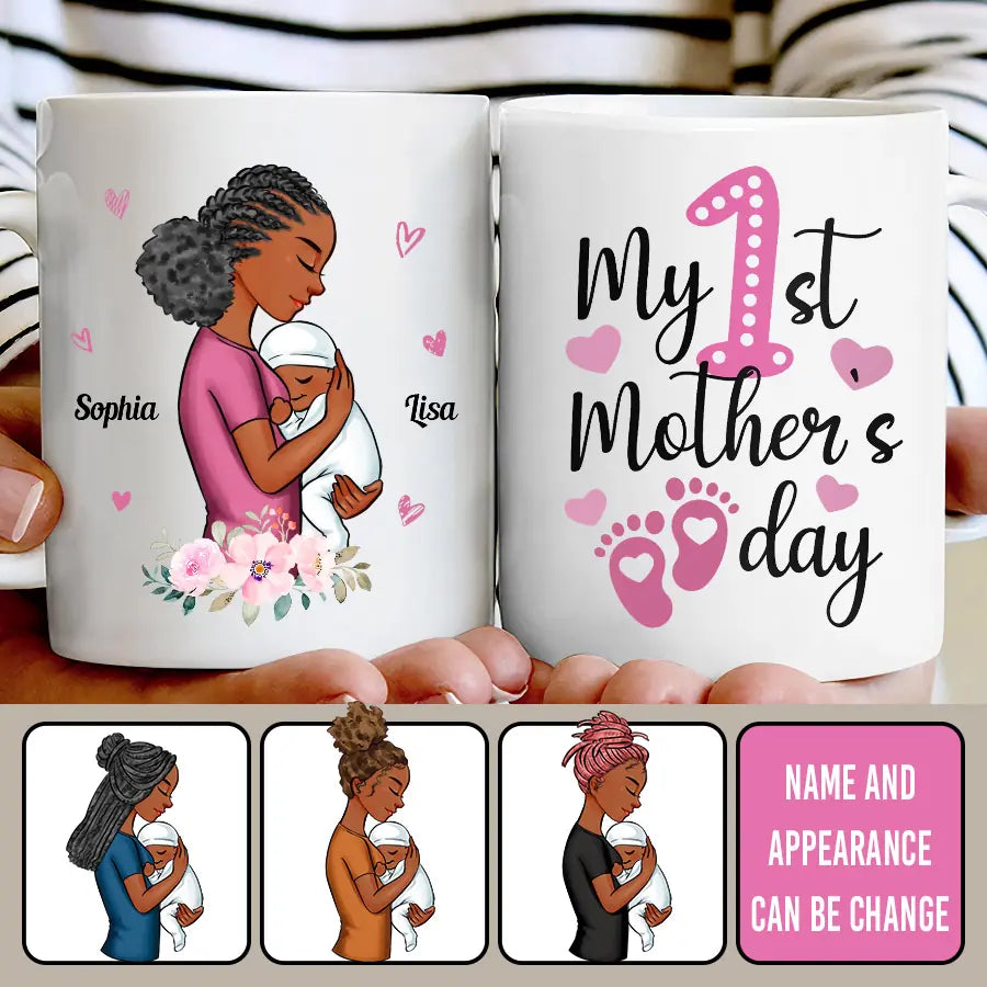 Gifts for first time mothers, Personalized Mug, first mothers day gift ideas For Newborn Mom