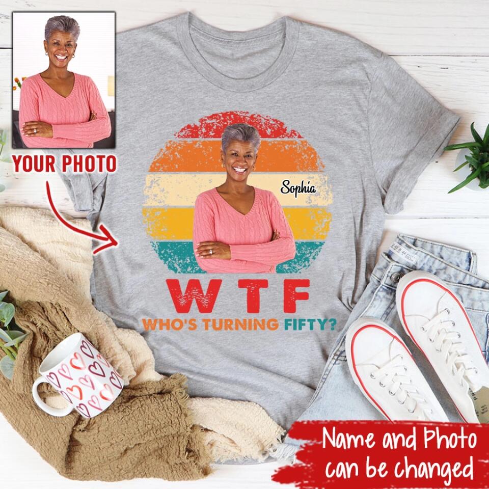 50th Birthday Shirts For Her, Personalised 50th Birthday Gifts, 1973 T Shirt, 50 and Fabulous Shirt, Custom Birthday Shirt