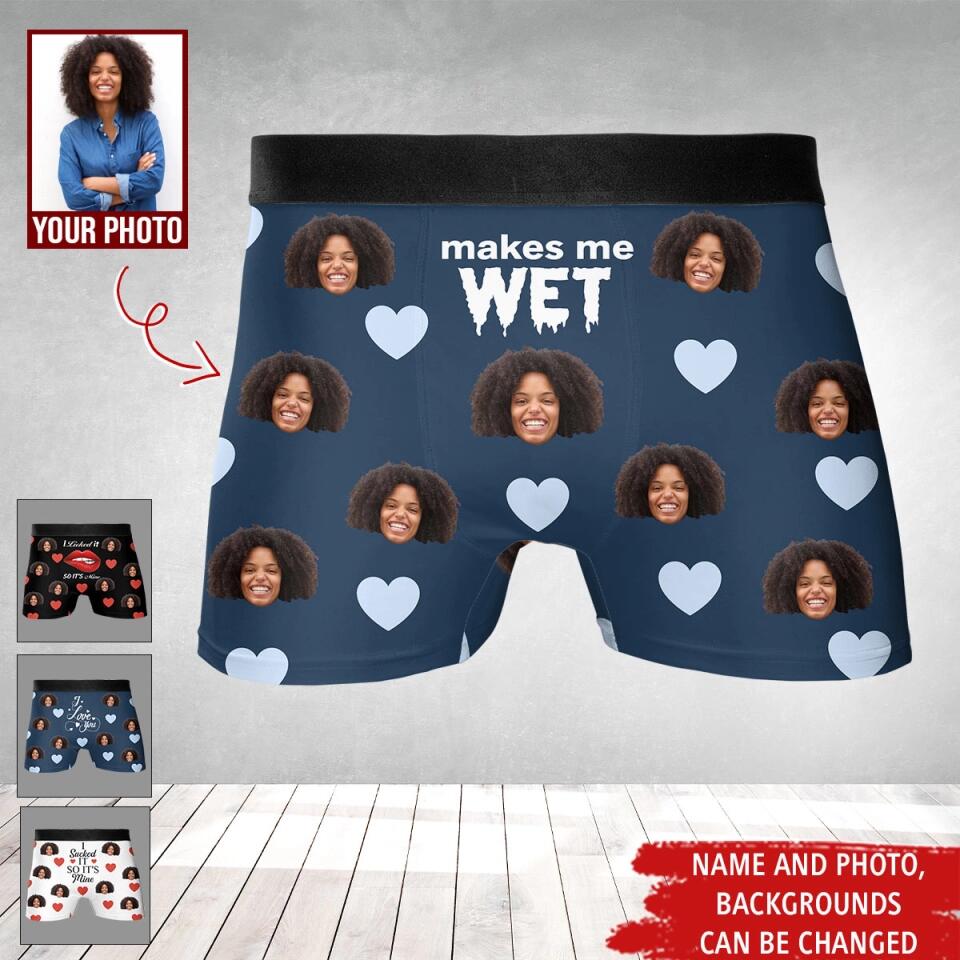 Personalized Men&#39;s Boxer Briefs - Best Mens Underwear, Loving, Birthday Gift For Boyfriend, Husband, Life Partners