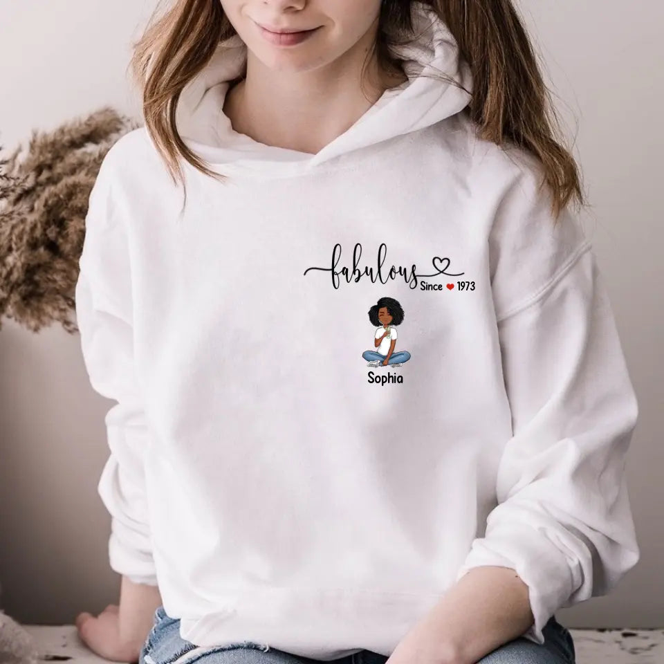 50th Birthday Shirts For Her, Personalised 50th Birthday Gifts, 1973 T Shirt, 50 And Fabulous Shirt, 50th Birthday Shirt Ideas