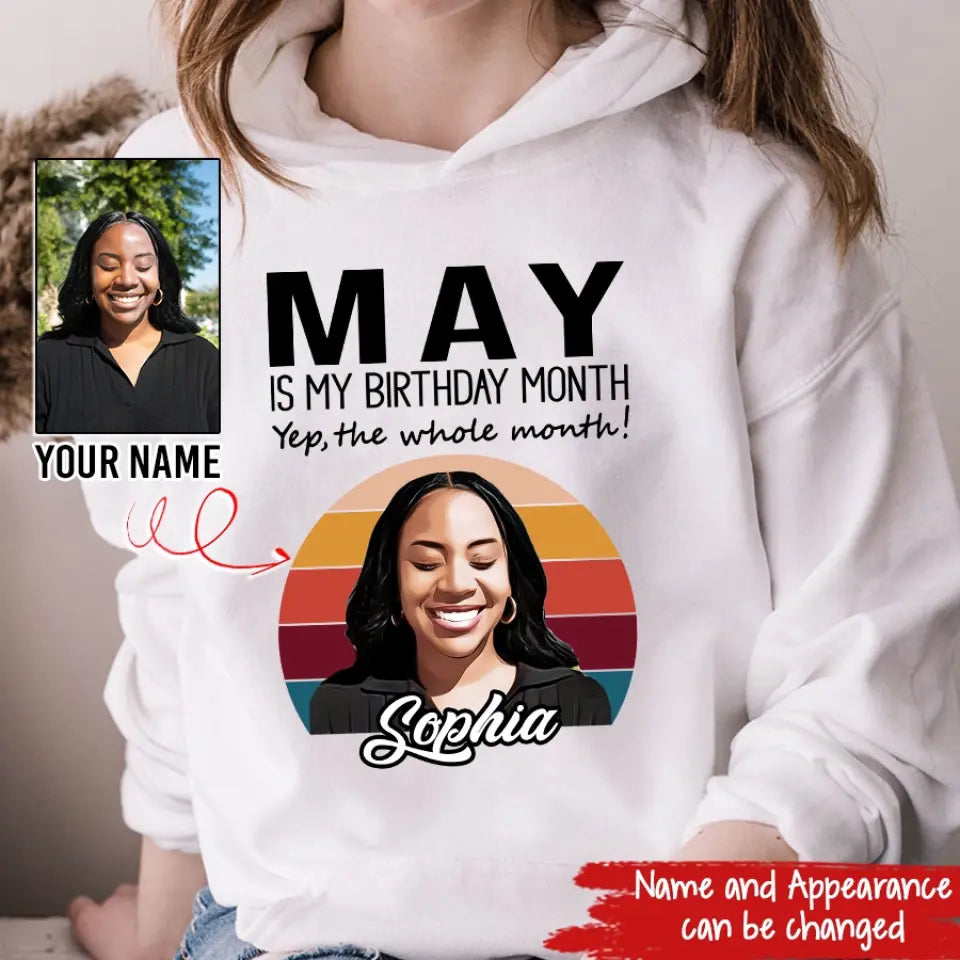 May Birthday Shirt, Custom Birthday Shirt, Queens Born In May, May Birthday Gifts, May Shirts For Woman