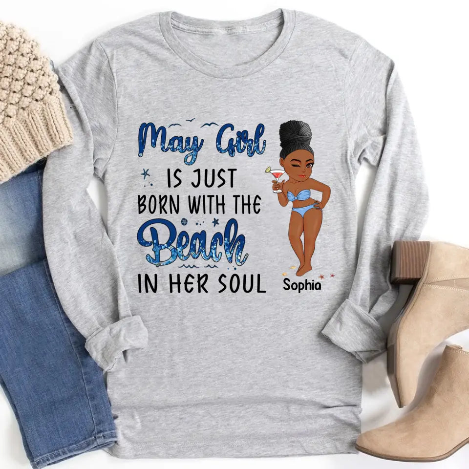 May Birthday Shirt, Custom Birthday Shirt, Queens Born In May, May Birthday Gifts, May Shirts For Woman, Beach Lover