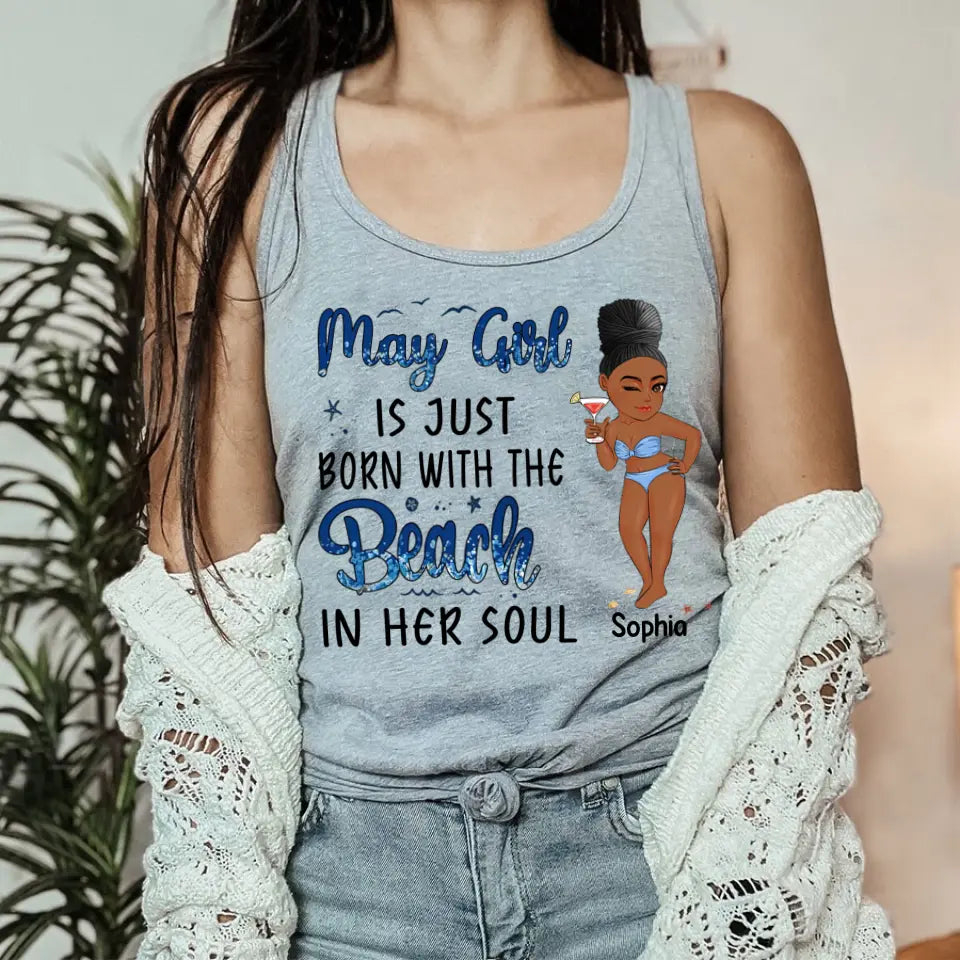 May Birthday Shirt, Custom Birthday Shirt, Queens Born In May, May Birthday Gifts, May Shirts For Woman, Beach Lover