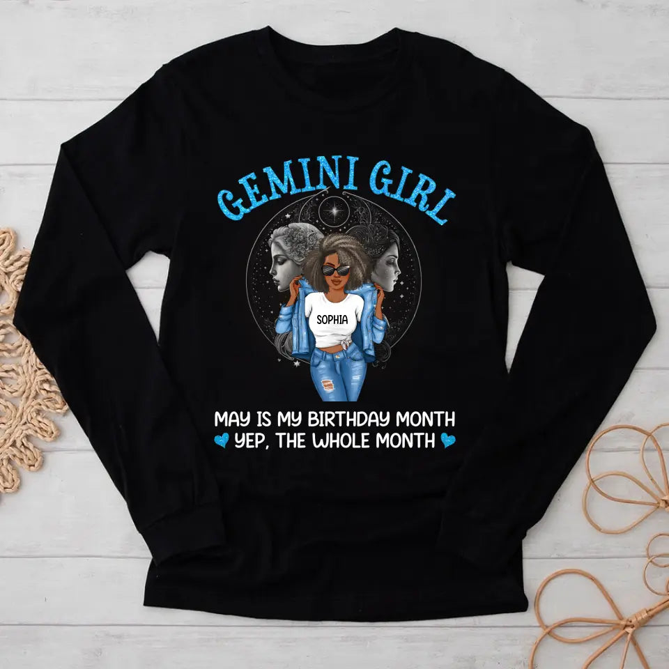 Personalized birthday shirts, Zodiac T shirt, Zodiac Signs shirt, Gemini Birthday T shirt, Custom Birthday Gifts