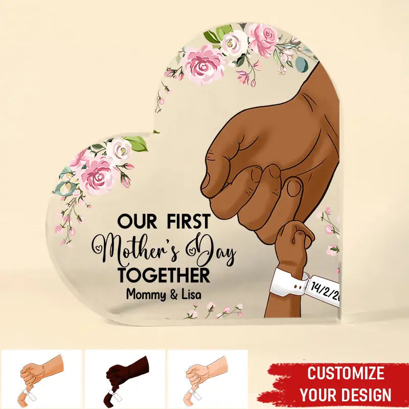Gifts for first time mothers, Custom Shape Acrylic Plaque, first mothers day gift ideas For Newborn Mom