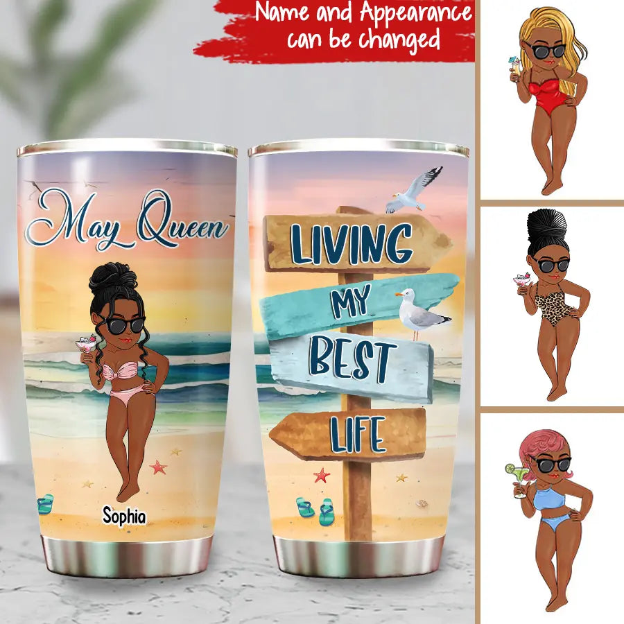 Personalized Tumblers, Birthday Tumbler, Birthdays In May, May Birthday Gifts For Her