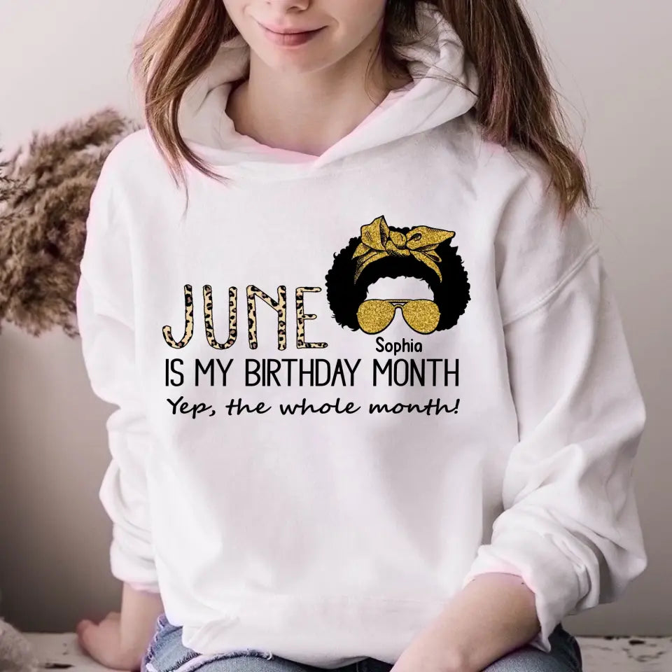June Birthday Shirt, Custom Birthday Shirt, Queens Are Born In June, June Birthday Shirts For Woman, June Birthday Gifts