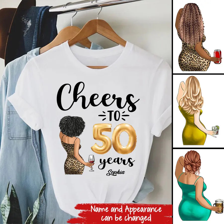 50th Birthday Shirts For Her, Personalised 50th Birthday Gifts, 1973 T Shirt, 50 And Fabulous Shirt, 50th Birthday Shirt Ideas