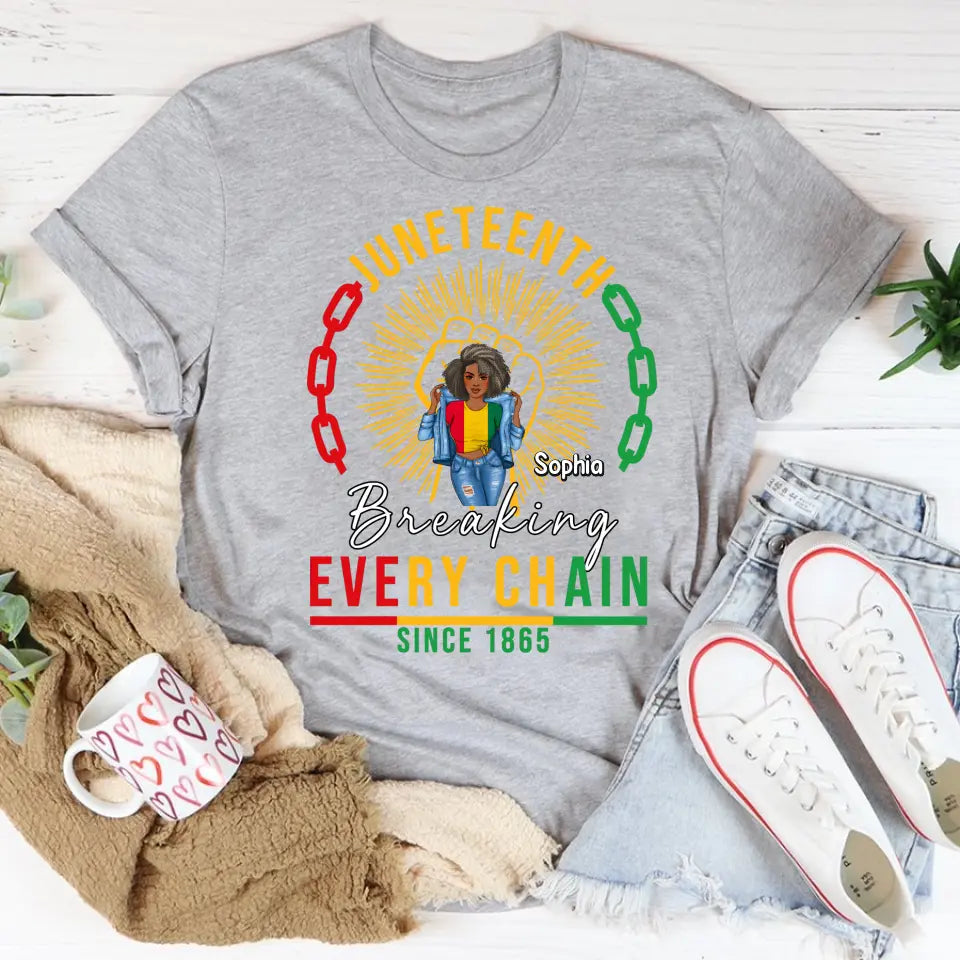 Personalized Shirt - Juneteenth T Shirt, Black Women's Juneteenth t shirt, Juneteenth shirt ideas, Black History Gift For Black Woman