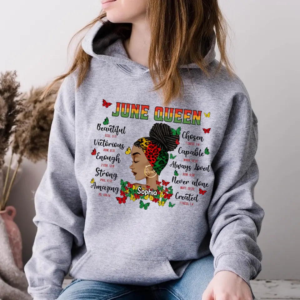 Personalized Shirt - Juneteenth T Shirt, Black Women's Juneteenth t shirt, Juneteenth shirt ideas, Black History Gift For Black Woman