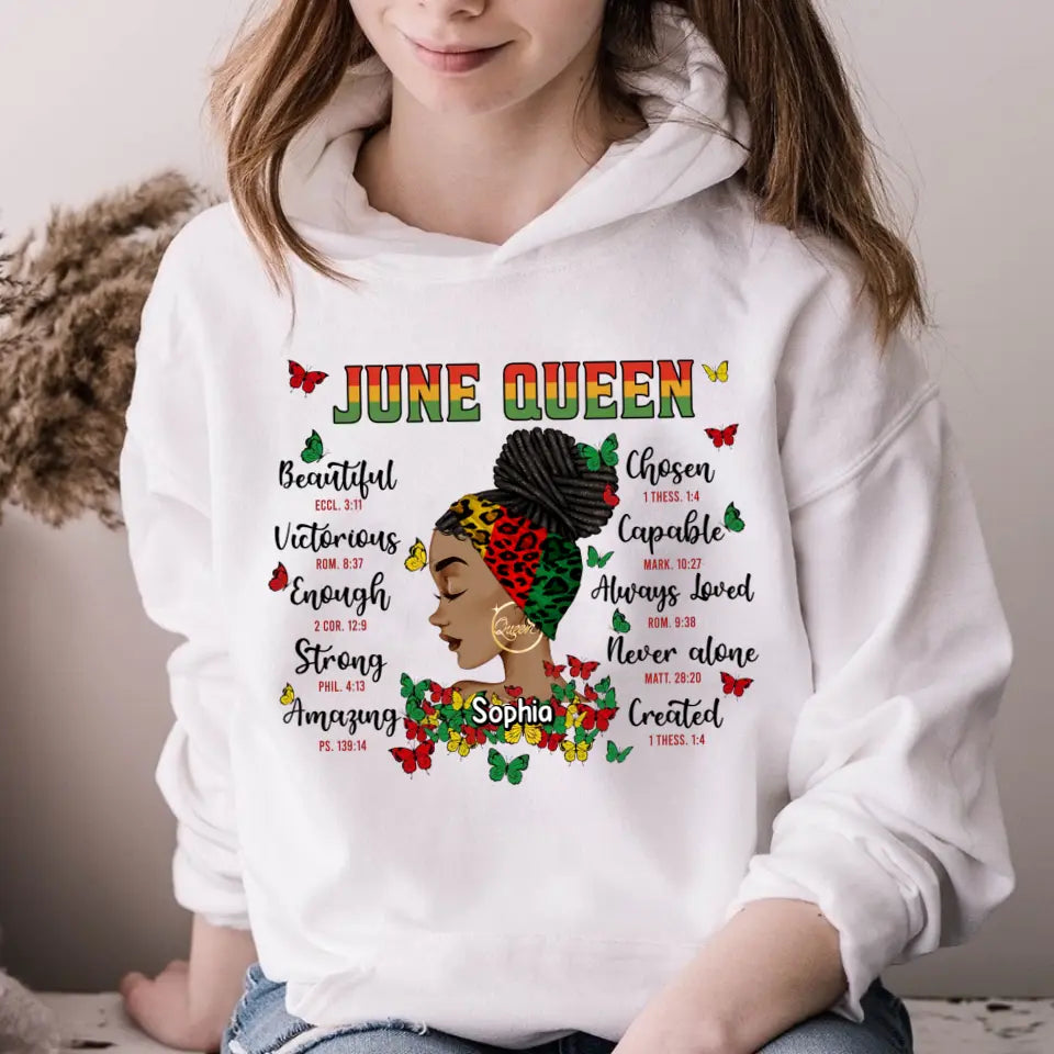 Personalized Shirt - Juneteenth T Shirt, Black Women's Juneteenth t shirt, Juneteenth shirt ideas, Black History Gift For Black Woman