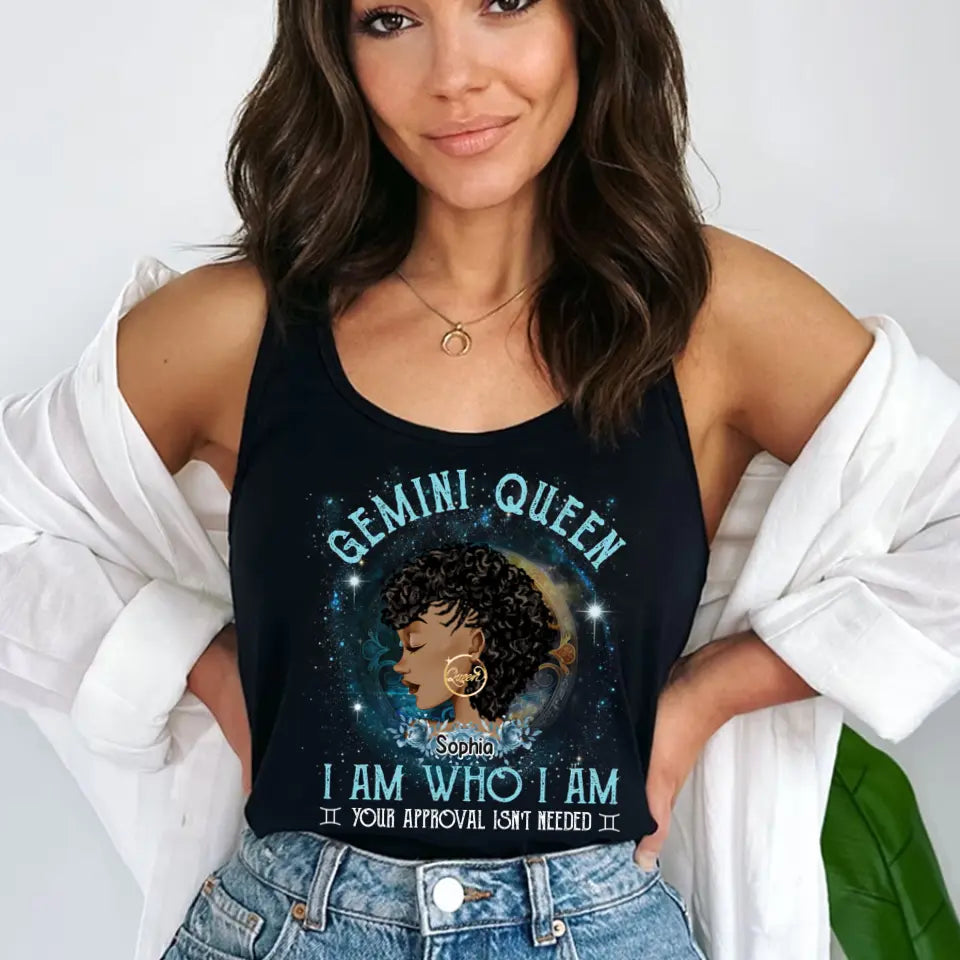 Custom Birthday Shirt, Gemini Zodiac T Shirt, Gemini Birthday Shirt, Gemini T Shirts For Ladies, Gemini Queen T Shirt