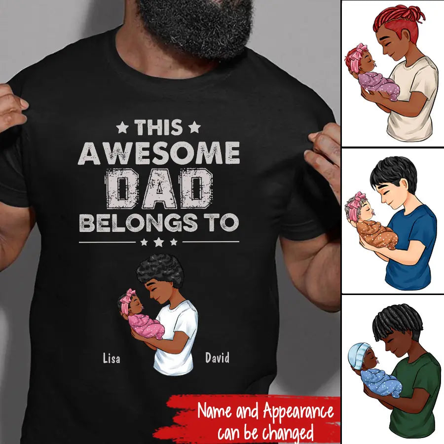 First Fathers Day Gift, Custom Father's day shirts, Best Gifts For New Dads, First Fathers Day Gift Ideas