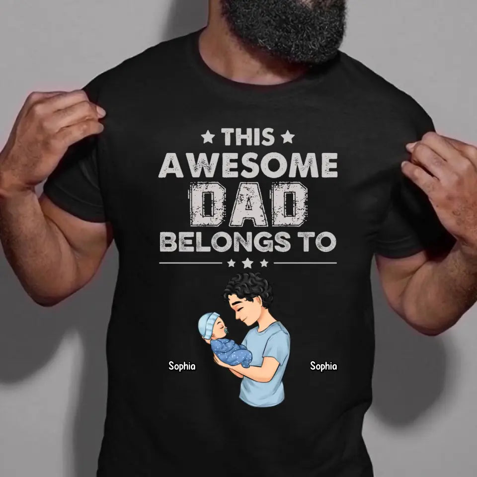 First Fathers Day Gift, Custom Father's day shirts, Best Gifts For New Dads, First Fathers Day Gift Ideas