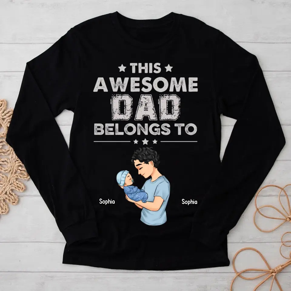First Fathers Day Gift, Custom Father's day shirts, Best Gifts For New Dads, First Fathers Day Gift Ideas