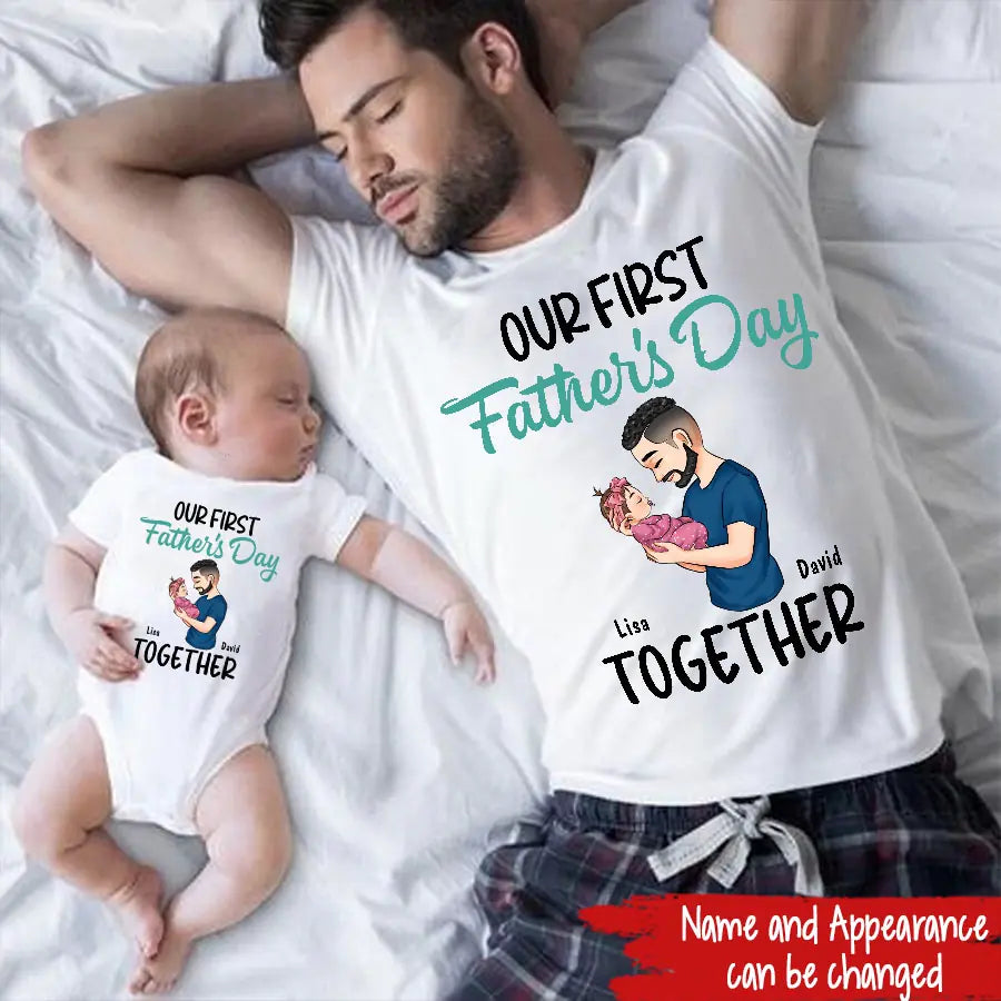 First Fathers Day Gift, Custom Father's day shirts, Best Gifts For New Dads, First Fathers Day Gift Ideas