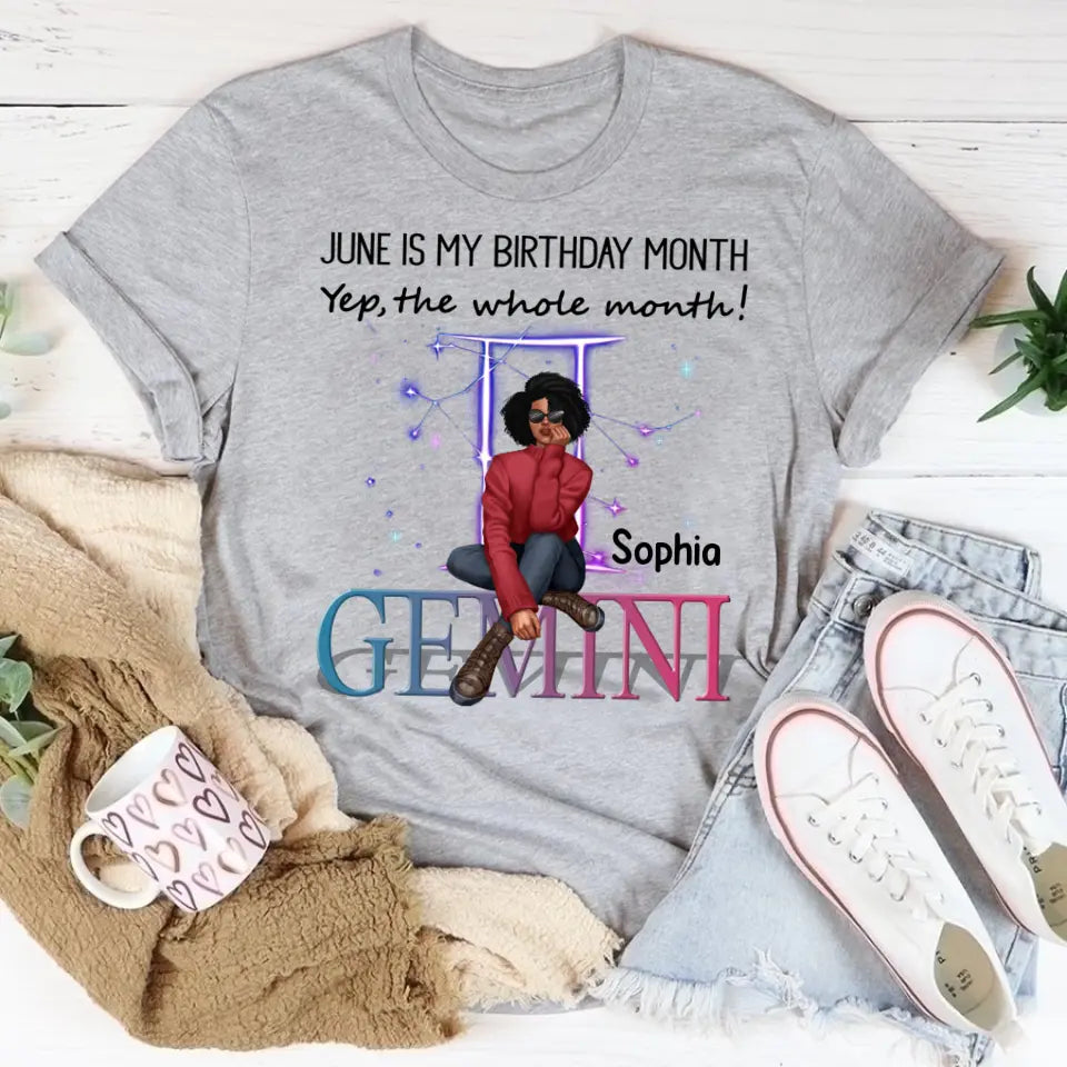 June Birthday Shirt, Custom Birthday Shirt, Queens was Born In June, June Birthday Shirts For Woman, June Birthday Gifts