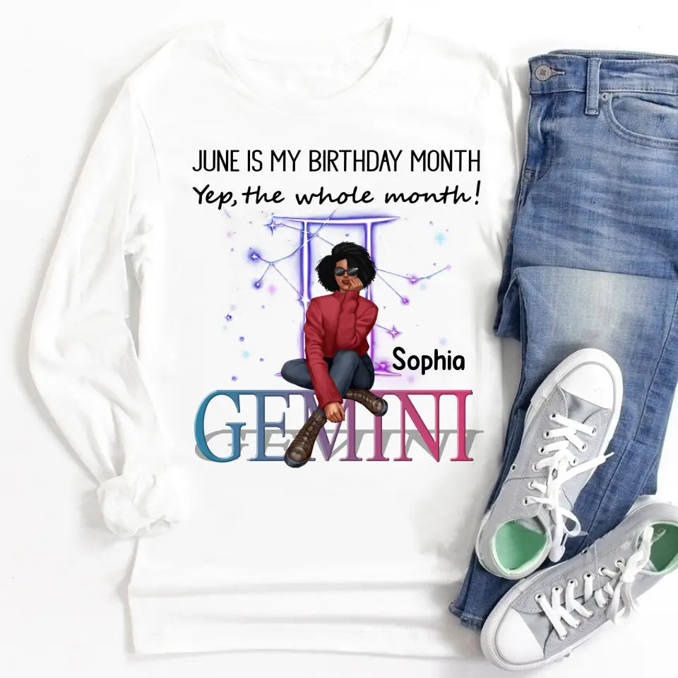 June Birthday Shirt, Custom Birthday Shirt, Queens was Born In June, June Birthday Shirts For Woman, June Birthday Gifts