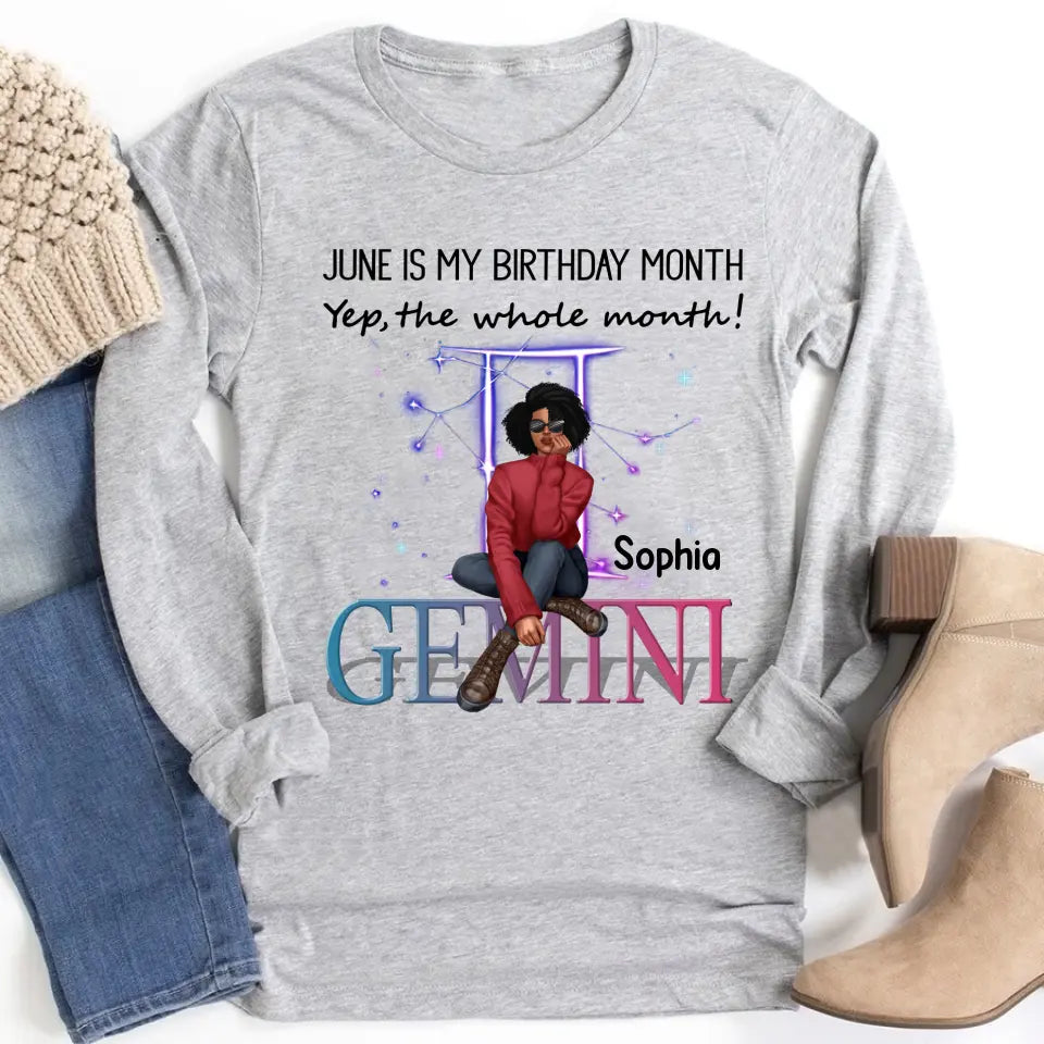 June Birthday Shirt, Custom Birthday Shirt, Queens was Born In June, June Birthday Shirts For Woman, June Birthday Gifts