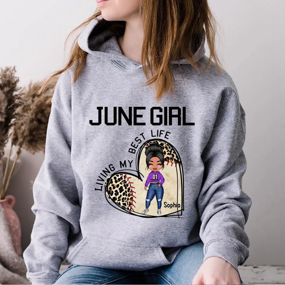 June Birthday Shirt, Custom Birthday Shirt, Queens Born In June, June Birthday Gifts, June Shirts For Woman, Baseball Lover