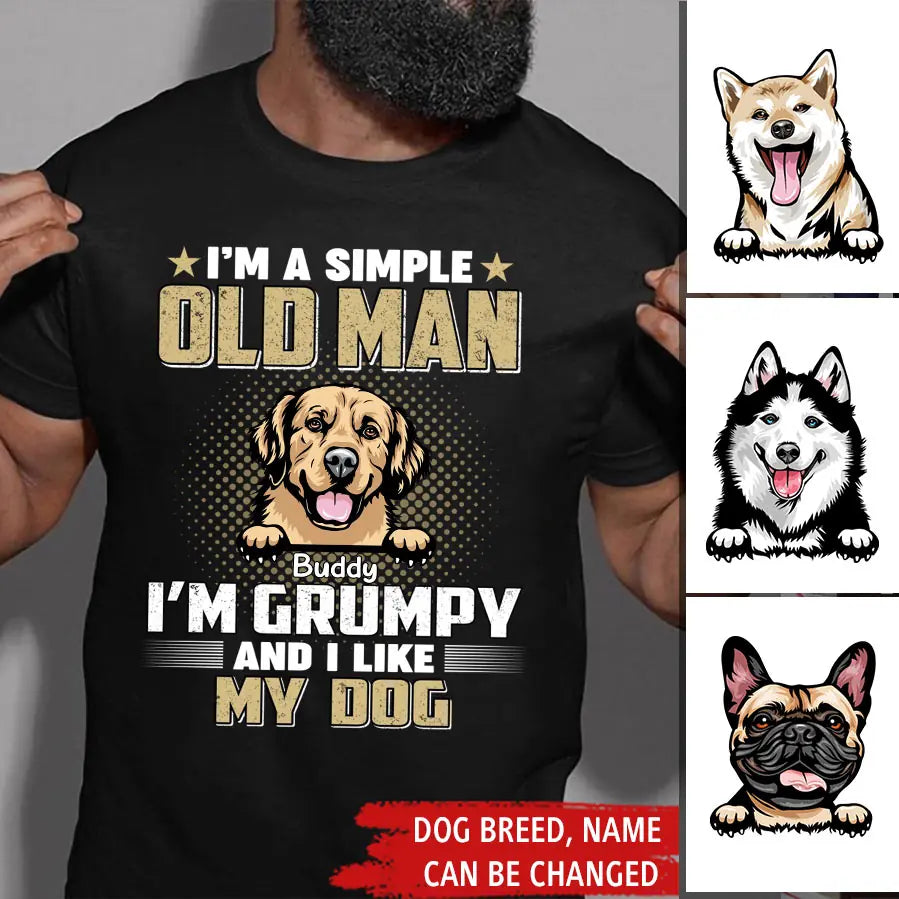 Happy Father&#39;s Day To The World&#39;s Best Dog Dad Ever Personalized Shirt, Personalized Father&#39;s Day Gift for Dog Lovers, Dog Dad, Dog Mom