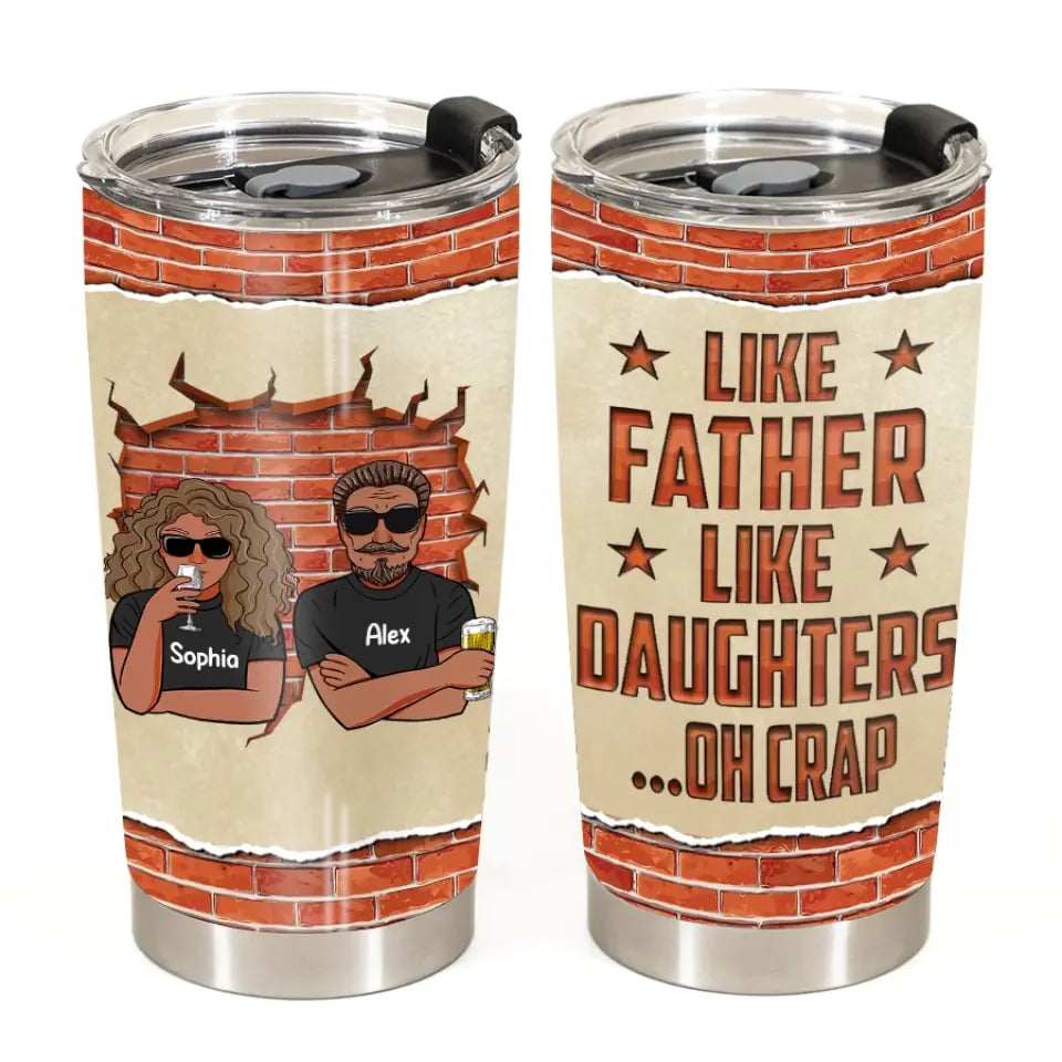 Personalized Tumblers, Dad Tumbler, Happy Father‘s Day, Wine Cups With Lids, Father Day Gift, Tumbler 20oz