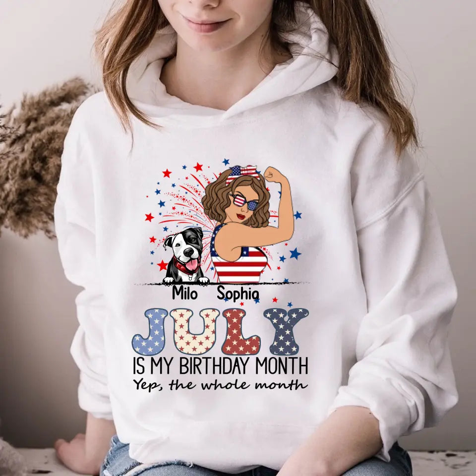 July Birthday Shirt, Custom Birthday Shirt, Queens Born In July, July Birthday Shirts For Woman, July Birthday Gifts