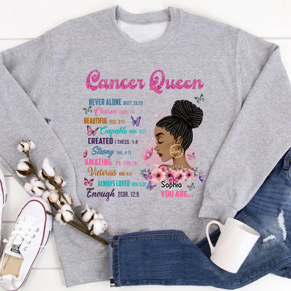 Custom Birthday Shirt, Cancer Zodiac t shirt, Cancer Birthday shirt, Cancer t shirts for ladies, Cancer queen t shirt, Cancer Queen Birthday shirt
