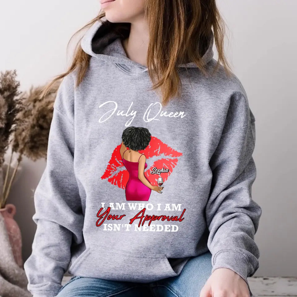 July Birthday Shirt, Custom Birthday Shirt, Queens Born In July, July Birthday Shirts For Woman