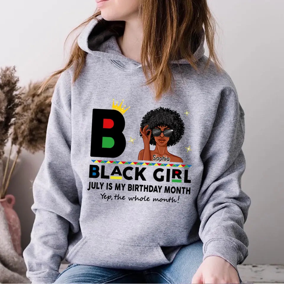 July Birthday Shirt, Custom Birthday Shirt, Queens Are Born In July, July Birthday Shirts For Woman, July Birthday Gifts