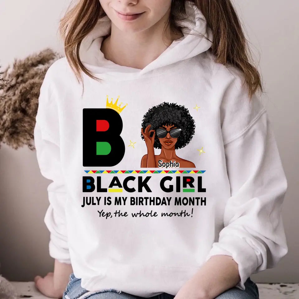 July Birthday Shirt, Custom Birthday Shirt, Queens Are Born In July, July Birthday Shirts For Woman, July Birthday Gifts