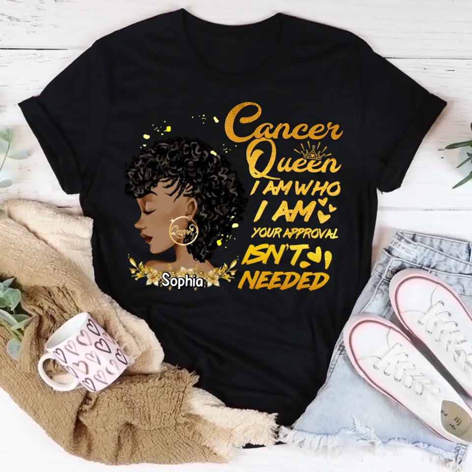 Custom Birthday Shirt, Cancer Zodiac T Shirt, Cancer Birthday Shirt, Cancer T Shirts For Ladies, Cancer Queen T Shirt