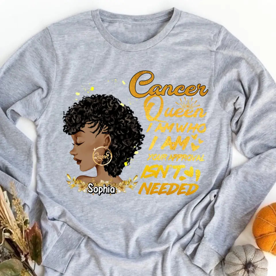 Custom Birthday Shirt, Cancer Zodiac T Shirt, Cancer Birthday Shirt, Cancer T Shirts For Ladies, Cancer Queen T Shirt