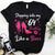 Stepping into my 64th Birthday Like a Boss, 64th birthday unique gifts for woman, 64th birthday ideas, Turning 64 years old cotton shirt