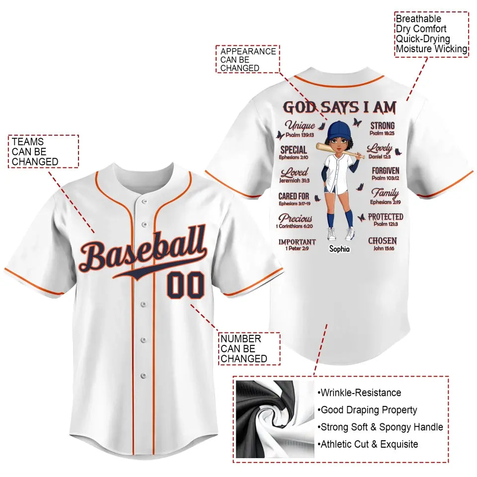  Custom Baseball Jersey, Baseball Shirt, Baseball Shirt