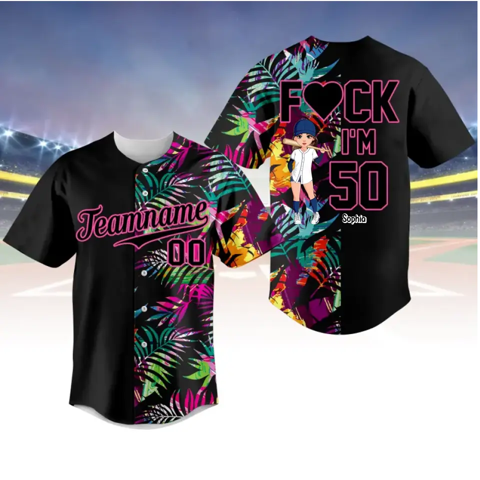 BaseBall Shirt, Custom Birthday Shirt, Turning 50 Shirt, Gifts For Women Turning 50, 50 And Fabulous Shirt, 1973 Baseball Lover
