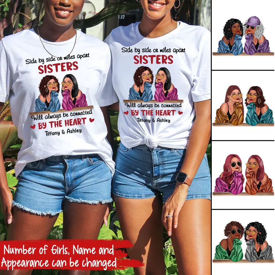 Personalized T Shirt, Sister Shirt, Gifts For Best Friends, Best Friend Shirts, Big Sister Shirt, Friend Shirt, Friends T Shirt Women