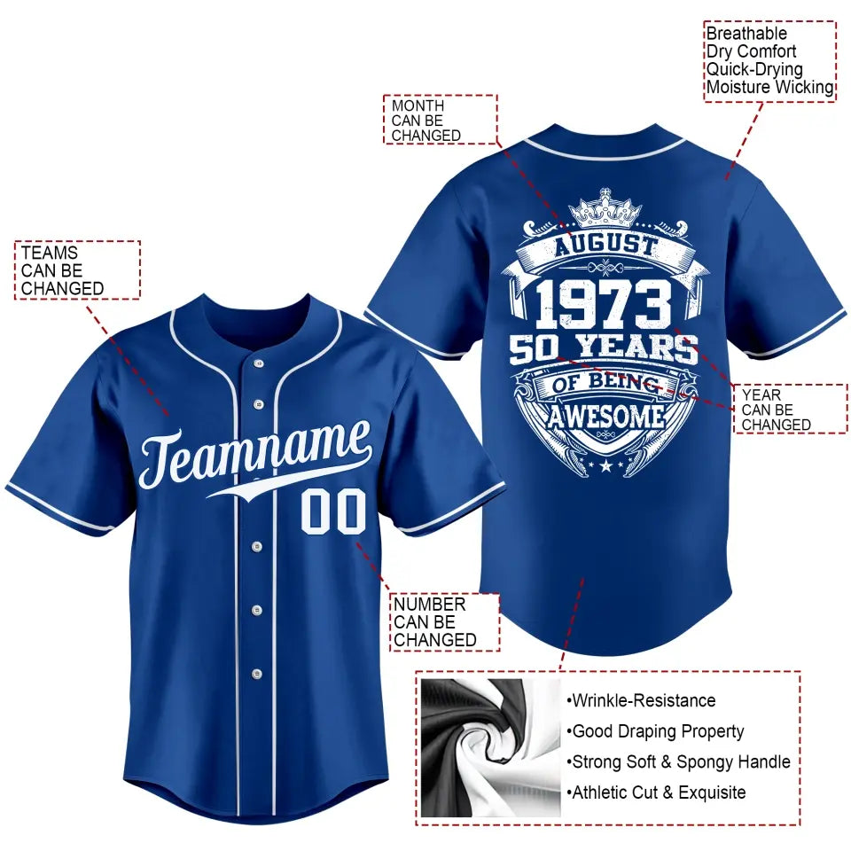 BaseBall Shirt, Custom Birthday Shirt, Kings Born In August, August Birthday Shirts For Man, Baseball Lover