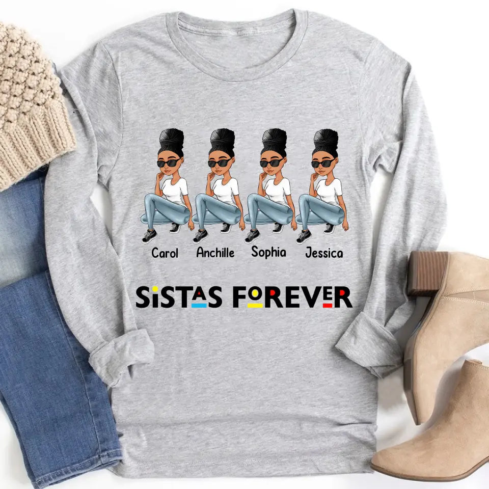 Personalized T Shirt, Sister Shirt, Gifts For Best Friends, Best Friend Shirts, Big Sister Shirt, Friend Shirt, Friends T Shirt Women