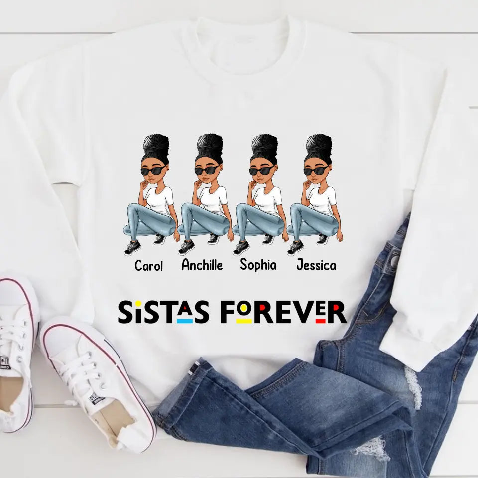 Personalized T Shirt, Sister Shirt, Gifts For Best Friends, Best Friend Shirts, Big Sister Shirt, Friend Shirt, Friends T Shirt Women
