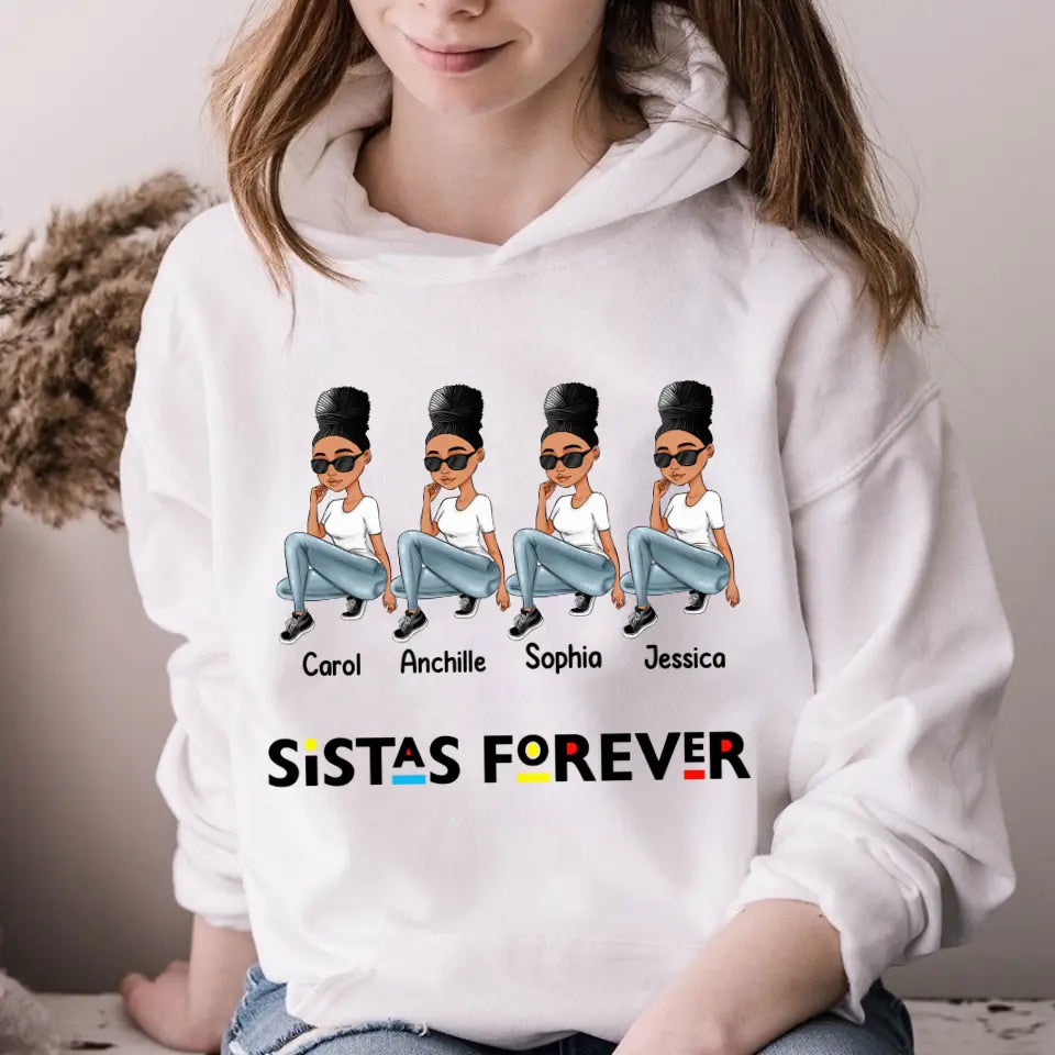 Personalized T Shirt, Sister Shirt, Gifts For Best Friends, Best Friend Shirts, Big Sister Shirt, Friend Shirt, Friends T Shirt Women
