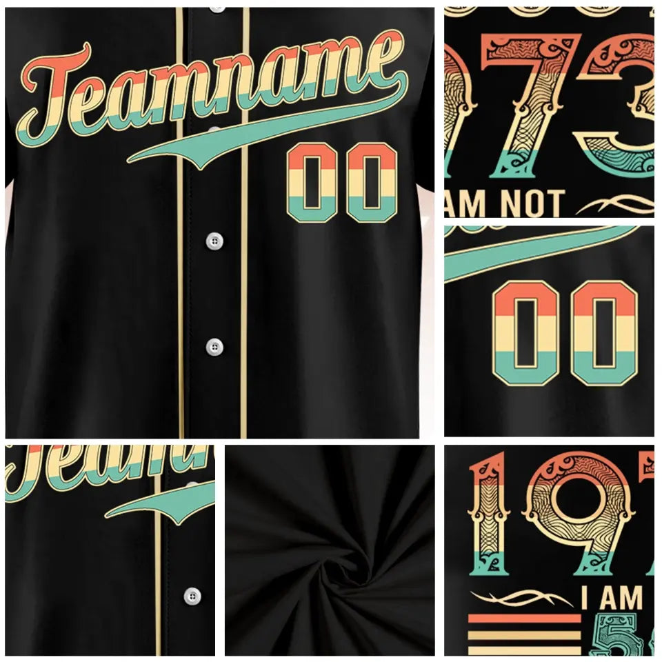 BaseBall Shirt, Custom Birthday Shirt, Turning 50 Shirt, Gifts For Man Turning 50, 50 And Fabulous Shirt, 1973 Baseball Lover